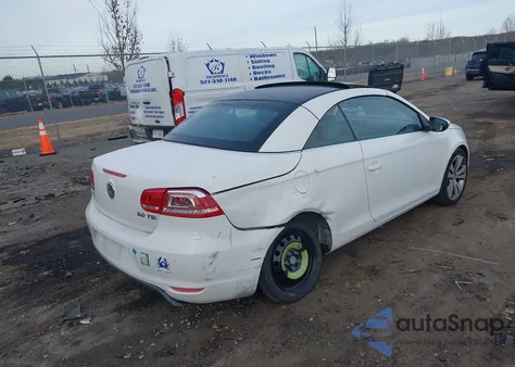 2013 Volkswagen Eos Lux из США, поврежденный, VIN WVWFW8AH1DV006376